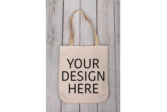 Canvas Tote Bag Mockup: A Graphic Design Asset for Tote Bags
