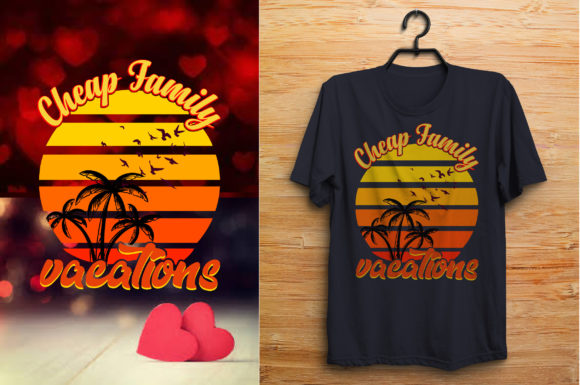 Cheap Family Vacations Graphics for Print Templates