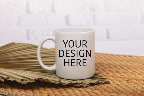 Coffee Mug Mockup 11 Oz Cup Mock Up for Graphics and Mugs Amp