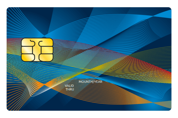 Credit Card Blank Mockup for Modern Graphics and Illustrations