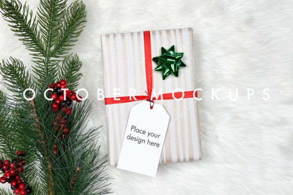Gift Tag Svg Mockup for Labels Amp and Graphics