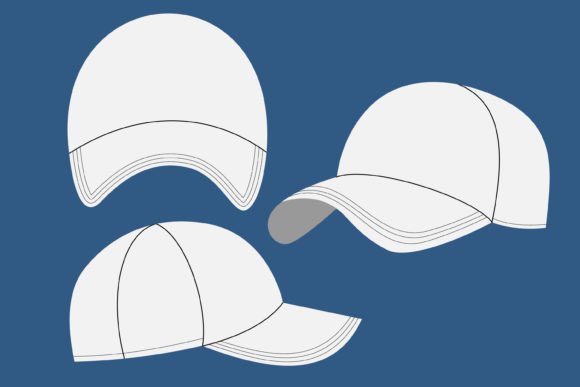 Hat Mockup Vectors for Caps Amp Graphics