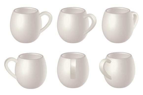 Mug Mockup Set: A Graphic Design Asset for Illustrations