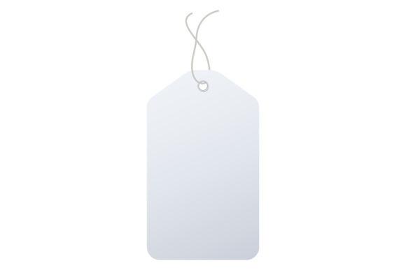 Price Tag Mockup: A Clean Graphic for Modern Web Design