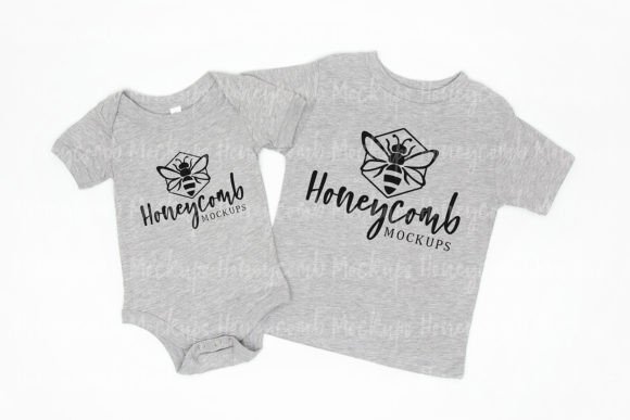 Sibling Mockup for Kids Apparel Design