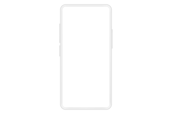 Smartphone Mockup Front View for Graphic Design Projects