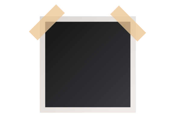 Square Photo Card Mockup for Modern Graphics and Illustrations