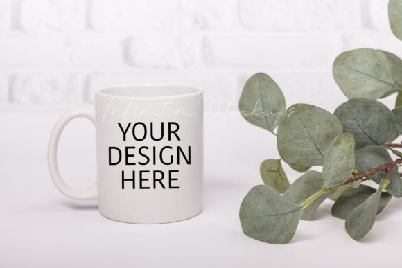 White Coffee Mug Mockup 11 Oz for Mugs Amp Graphics
